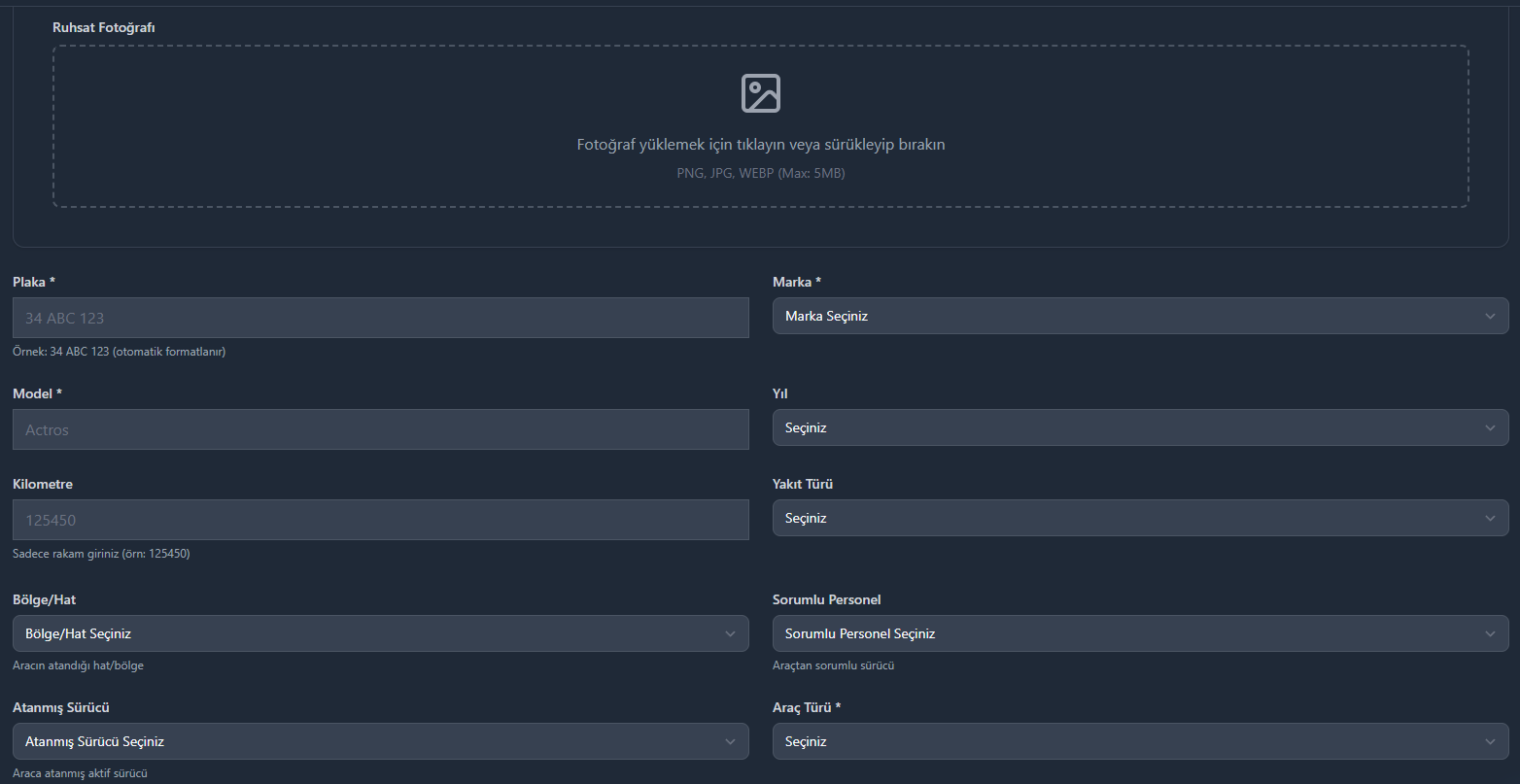 Liman Logistics – Lojistik Yönetim Sistemi